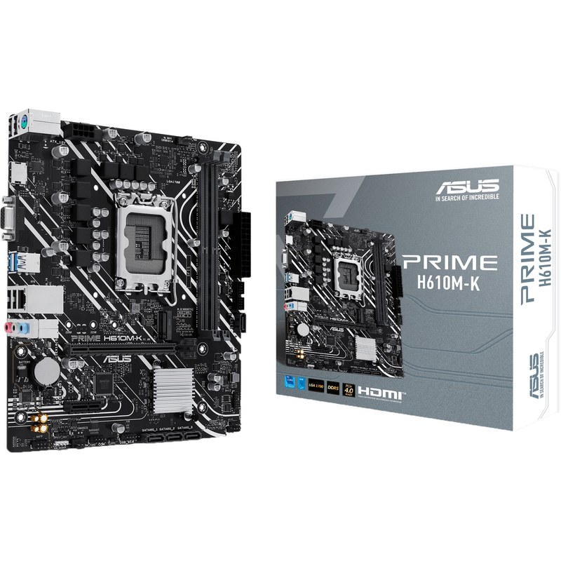 Carte mère ASUS PRIME H610M-K micro ATX Socket LGA1700 Chipset Intel H610
