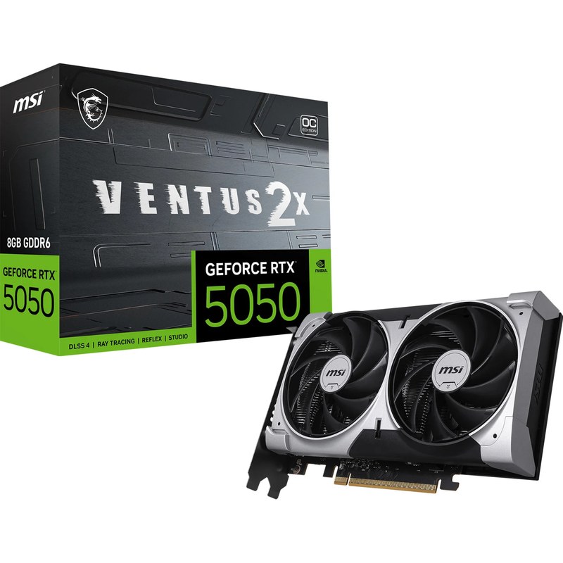 MSI Carte Graphique NVIDIA GeForce RTX 5050 8G Ventus Oc
