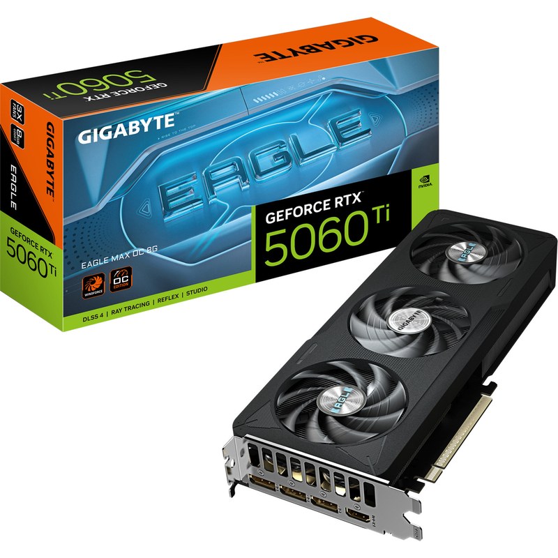 Carte graphique Gigabyte NVIDIA GeForce RTX 5060 Ti 8G EAGLE MAX OC