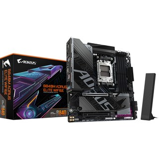 Carte mère Gigabyte Aorus B840M Elite Wi-Fi 6E micro ATX Socket AM5 Chipset AMD B840