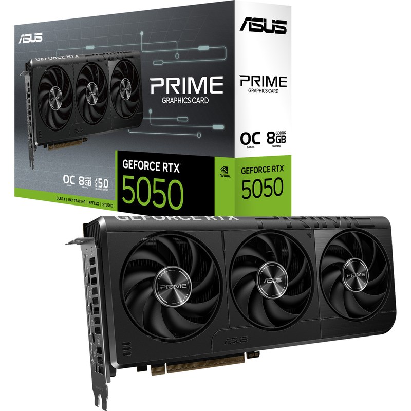 ASUS Prime RTX5050 O8G Prime Geforce RTX 5050 Oc Carte Graphique