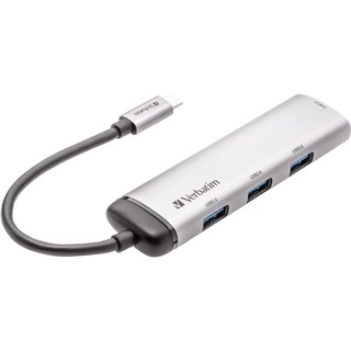 Verbatim Hub Multiports USB-C 4 ports USB 3.2 Gen 1, Hub USB