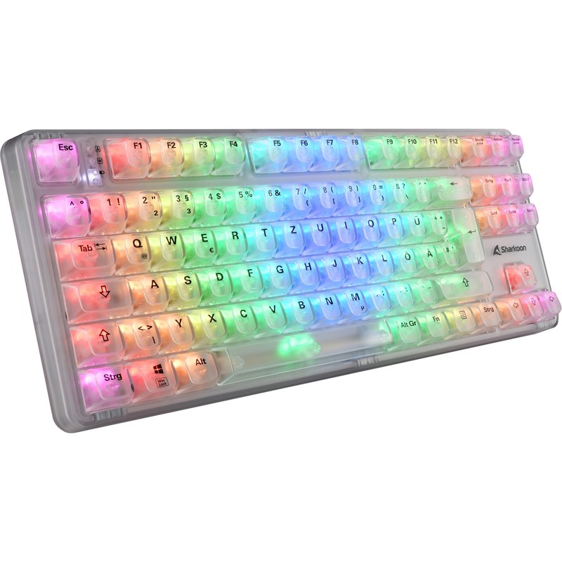 Sharkoon Requin Cristal RGB clavier gaming mécanique