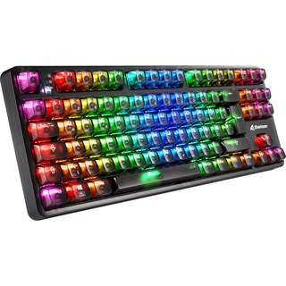 Sharkoon Crystal Shark RGB clavier gaming mécanique