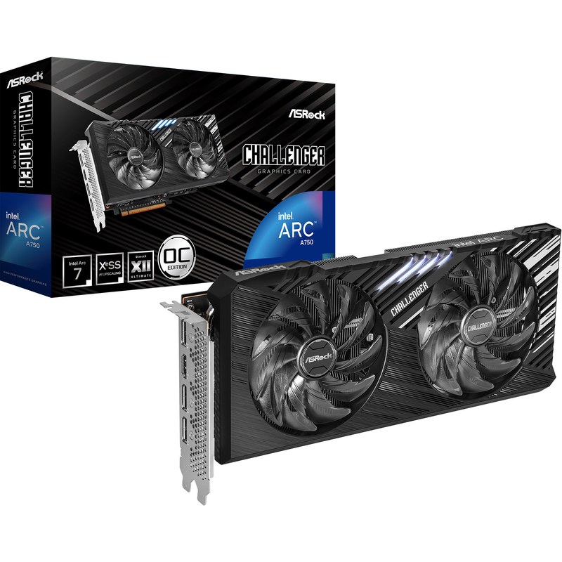 Intel Arc A750 Challenger Se Oc Carte Graphique