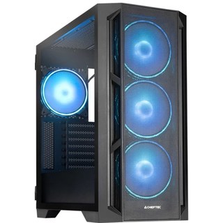 Chieftec PC- Gehäuse GA-01B-L-OP APEX LUMO Midi Tower Noir, boîtier pc