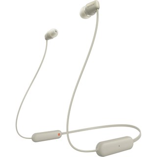 Sony WI-C100 Casque Sans fil Ecouteurs Appels/Musique Bluetooth Beige écouteurs in-ear