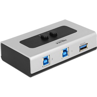 Delock Commutateur USB 3.0 2 ports, Switch USB