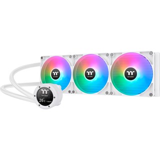 Thermaltake Refroidisseur liquide AIO TH420 V2 Ultra ARGB Sync Snow Edition, Watercooling