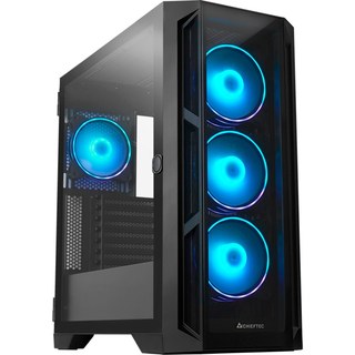 Chieftec APEX GA-01B-TG-OP ATX Midi Tower Noir, boîtier pc