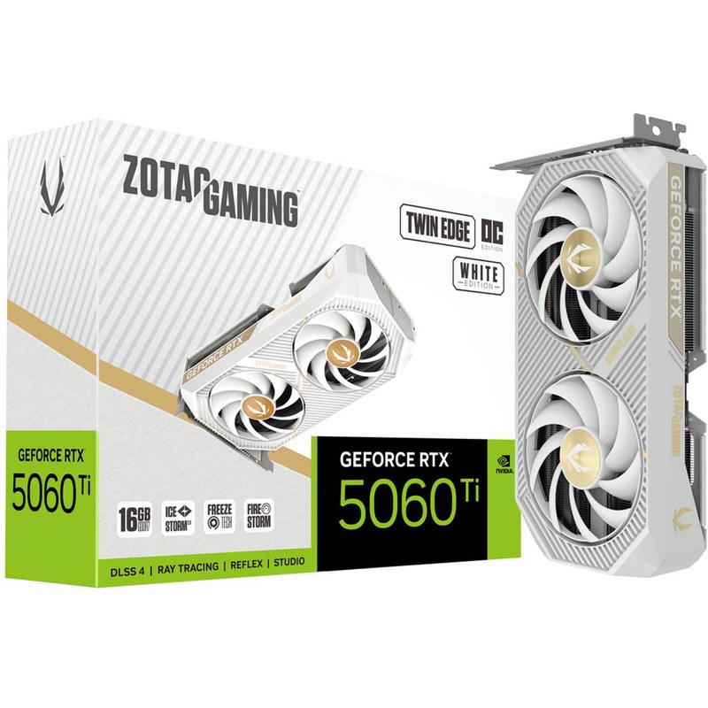 Zotac Geforce RTX 5060 Ti Twin Edge Oc Edition Carte Graphique