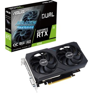 ASUS GeForce RTX 3050 DUAL V2 8 Go GDDR6, Carte graphique