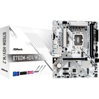 ASRock B760M-HDV/M.2 WHITE carte mère socket 1700