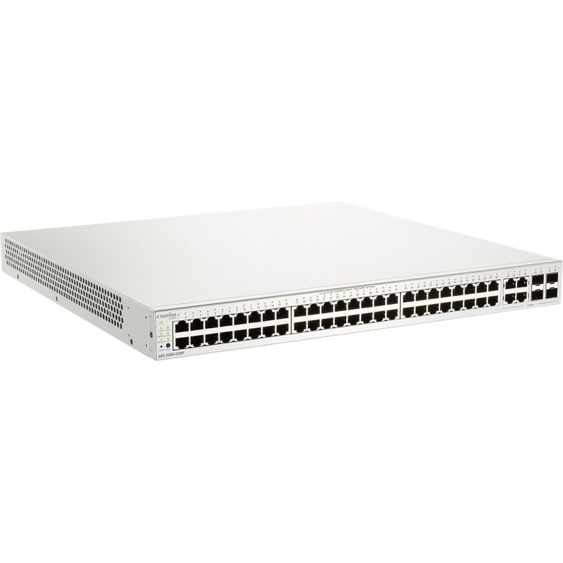 D-Link DBS-2000-52MP commutateur réseau Géré L2 Gigabit Ethernet (10/100/1000) Connexion Ethernet