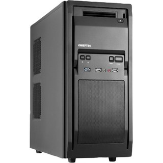Chieftec LF-02B-OP unité centrale Midi Tower Noir, boîtier pc