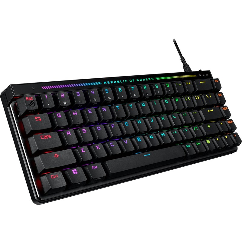 ASUS ROG Falchion Ace HFX clavier Gaming USB QWERTZ Allemand Noir