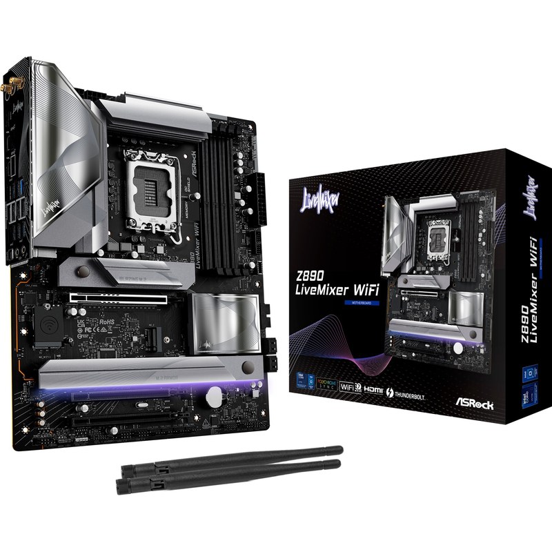 ASRock Z890 LiveMixer Wi-Fi carte mère socket 1851