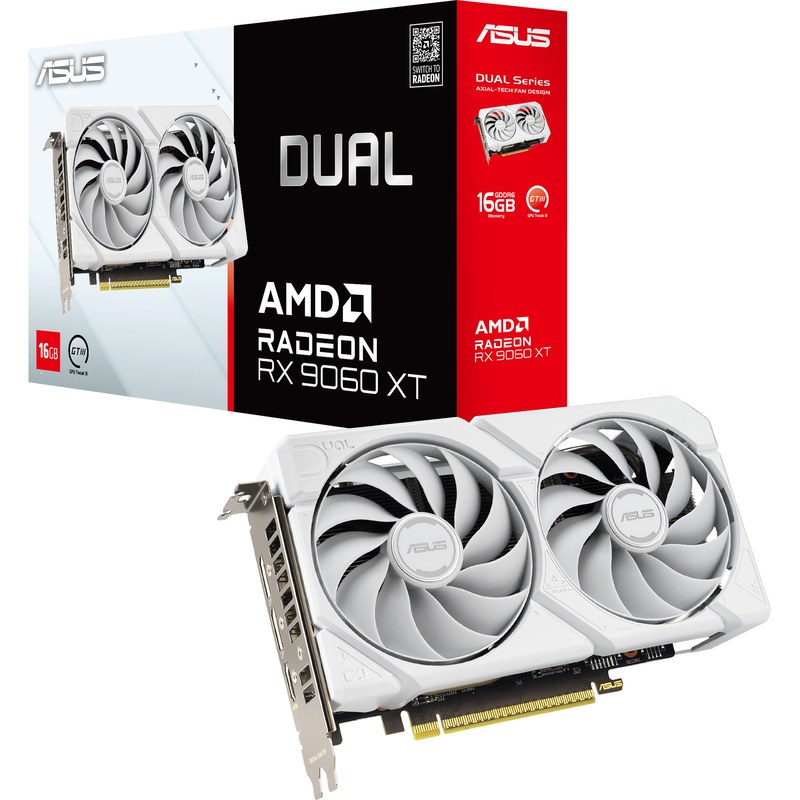 ASUS Radeon RX 9060 Xt Dual Edition Carte Graphique