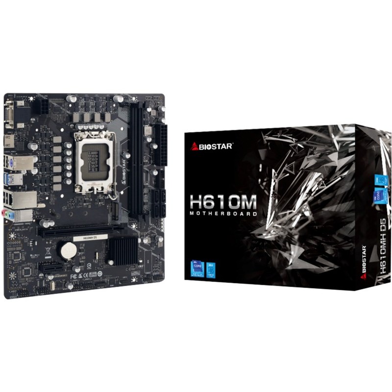 Biostar H610MH D5 carte mère socket 1700