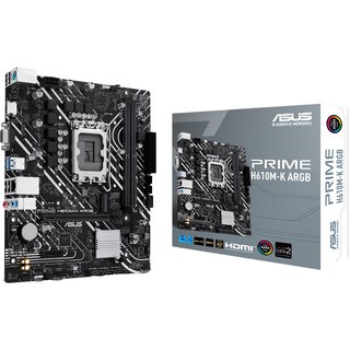 ASUS PRIME H610M-K ARGB Intel H610 LGA 1700 micro ATX carte mère socket 1700