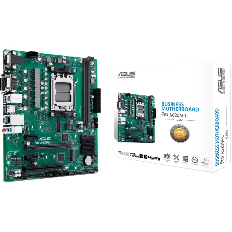 ASUS PRO A620M-C-CSM carte mère socket AM5