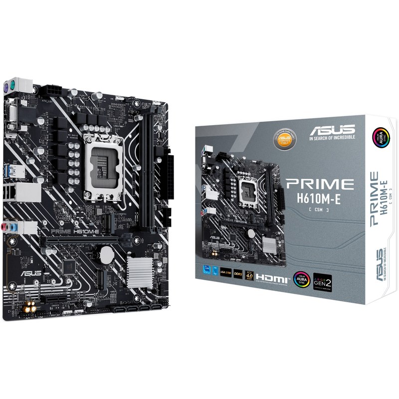 ASUS PRIME H610M-E-CSM Intel H610 LGA 1700 micro ATX carte mère socket 1700