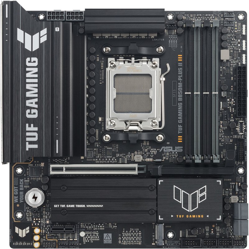 ASUS TUF GAMING B850M-PLUS II AMD B850 Emplacement AM5 micro ATX carte mère socket AM5