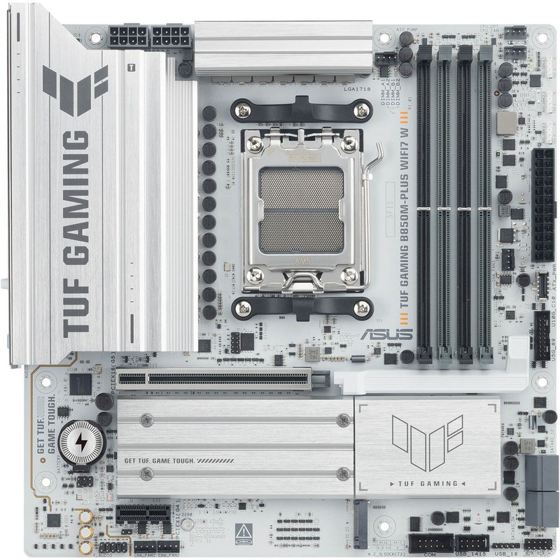 ASUS TUF GAMING B850M-PLUS WIFI7 W AMD B850 Emplacement AM5 micro ATX carte mère socket AM5