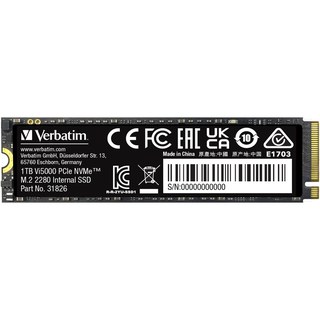 Verbatim VI5000 1 To M.2 PCI Express 4.0 NVMe 3D NAND SSD