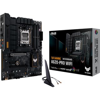 ASUS TUF GAMING A620-PRO Wi-Fi AMD A620 Emplacement AM5 ATX carte mère socket AM5