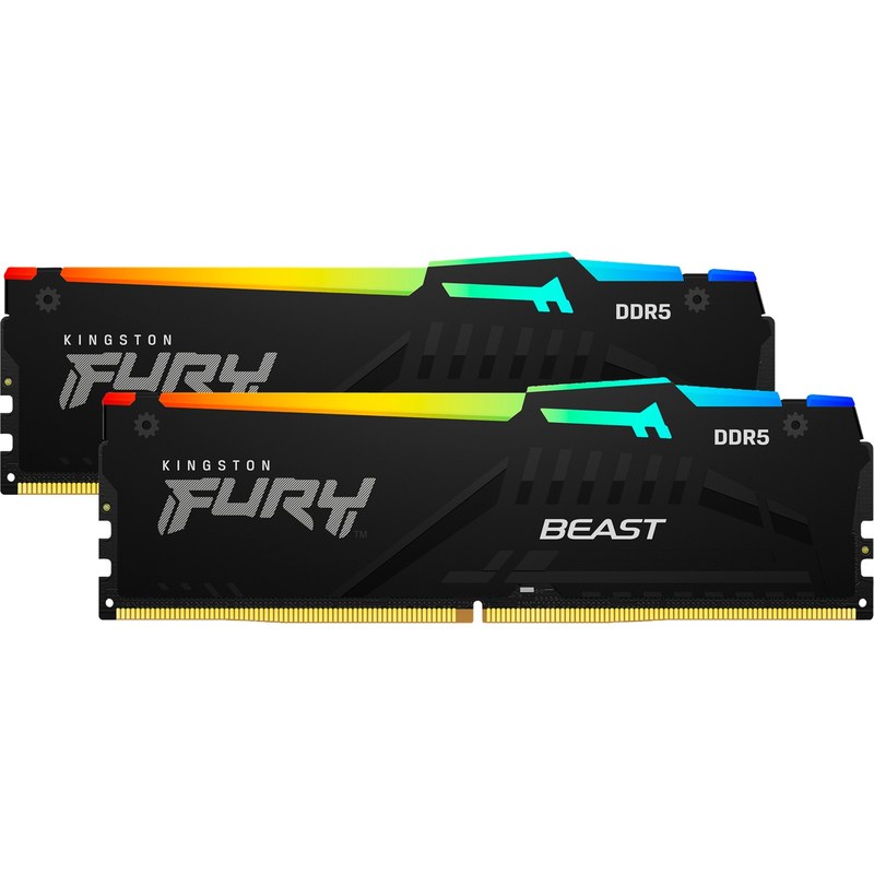 Kingston FURY Beast RGB 32 Go (2 x 16 Go) DDR5 5200 MHz CL40