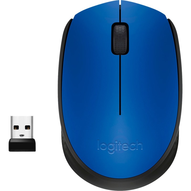 Logitech M171 Wireless Mouse (Bleu)