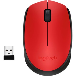 Logitech M171 Wireless Mouse (Rouge)