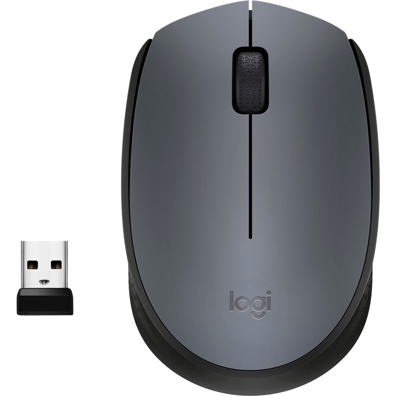 Logitech M170 Wireless Mouse (Gris)