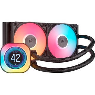 Corsair Titan 240 RX LCD RGB (Noir)