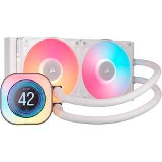 Corsair Titan 240 RX LCD RGB (Blanc)