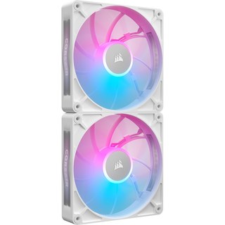 Corsair iCUE LINK RX140 MAX RGB Dual Pack (Blanc)