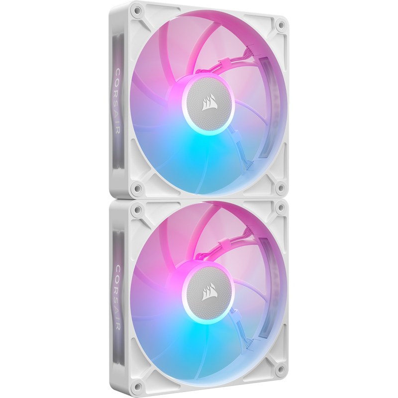 Corsair iCUE LINK RX140 MAX RGB Dual Pack (Blanc)