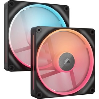 Corsair iCUE LINK LX140-R RGB Dual Pack (Noir)