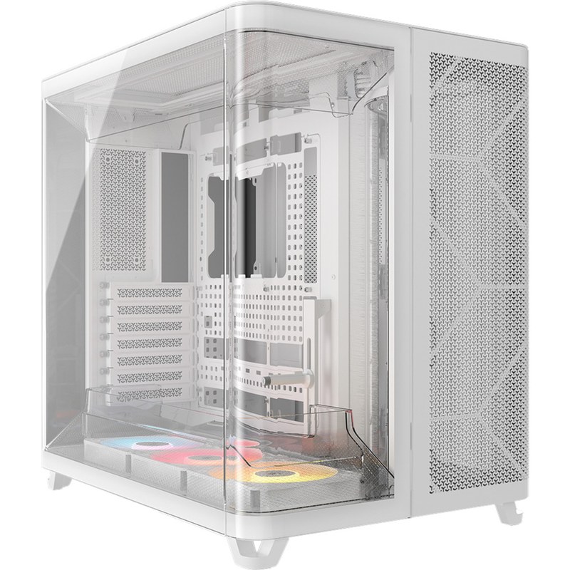 Boîtier PC gaming Corsair AIR 5400 RS-R moyen tour Blanc ARGB
