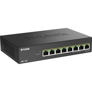 D-Link DMS-108P/E commutateur réseau Non-géré 2.5G Ethernet (100/1000/2500) Connexion Ethernet