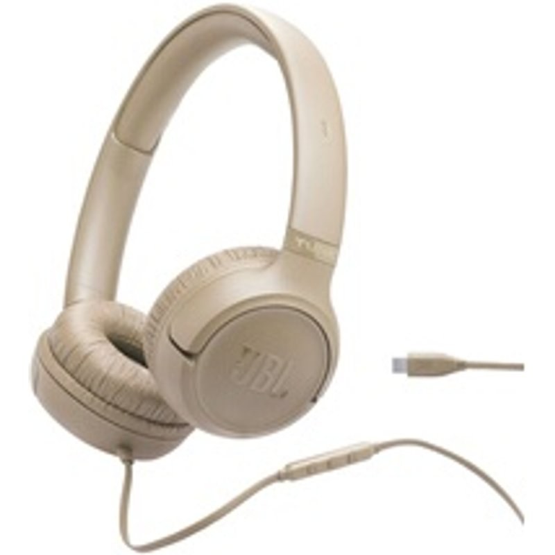 Tune 530C Beige, supra-auriculaire filaire avec son haute-résolution JBL Pure Bass