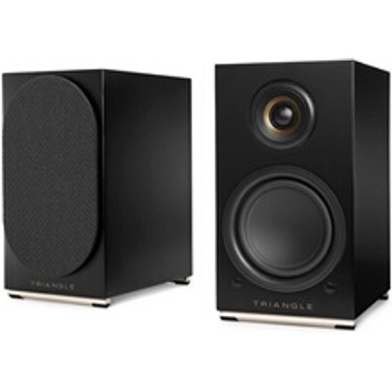Enceintes connectées Hi-Fi Triangle AIO TWIN Noir Graphite vendues à la paire