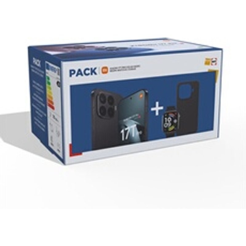 Pack Smartphone Xiaomi 17T Pro 6.83" 5G Double nano SIM 512 Go Noir conçu avec Leica + Montre connectée Xiaomi Redmi Watch 6 Noir