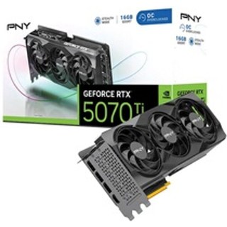 Carte graphique PNY NVIDIA GeForce RTX 5070 Ti 16 Go Overclocked Triple Fan