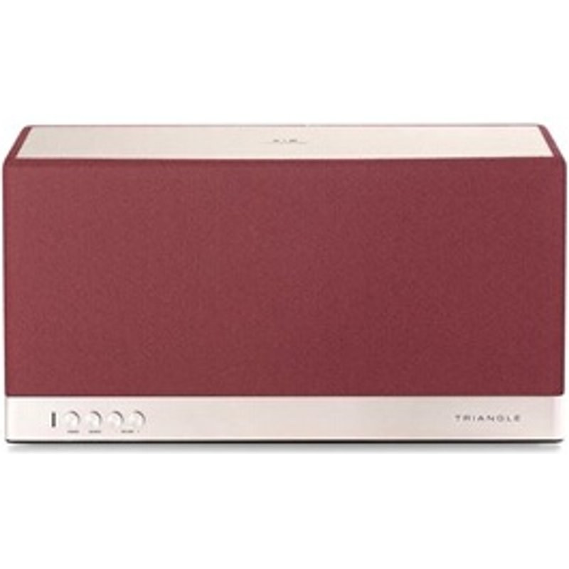 Enceinte sans-fil Bluetooth Triangle AIO 3 Wi-Fi et Multiroom Rouge Foncé vendue à la pièce