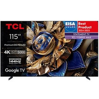 TCL 115X955 Max QD Mini-LED Dolby Vision & Atmos Onkyo 6.2.2 144 Hz 4K 292CM 2024