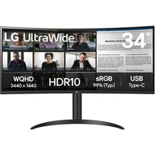 Écran PC gaming LG UltraWide 34WR55QK-B 34" Incurvé 100 Hz WQHD