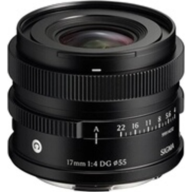 Sigma 17 mm F4 DG CTP POUR SONY E NOIR