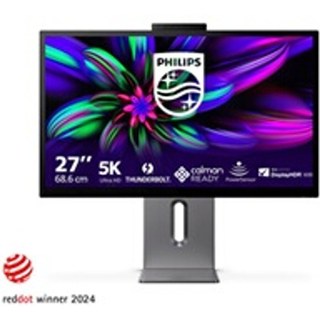 Écran PC Philips 27E3U7903/00 27" 5K UHD Gris sidéral